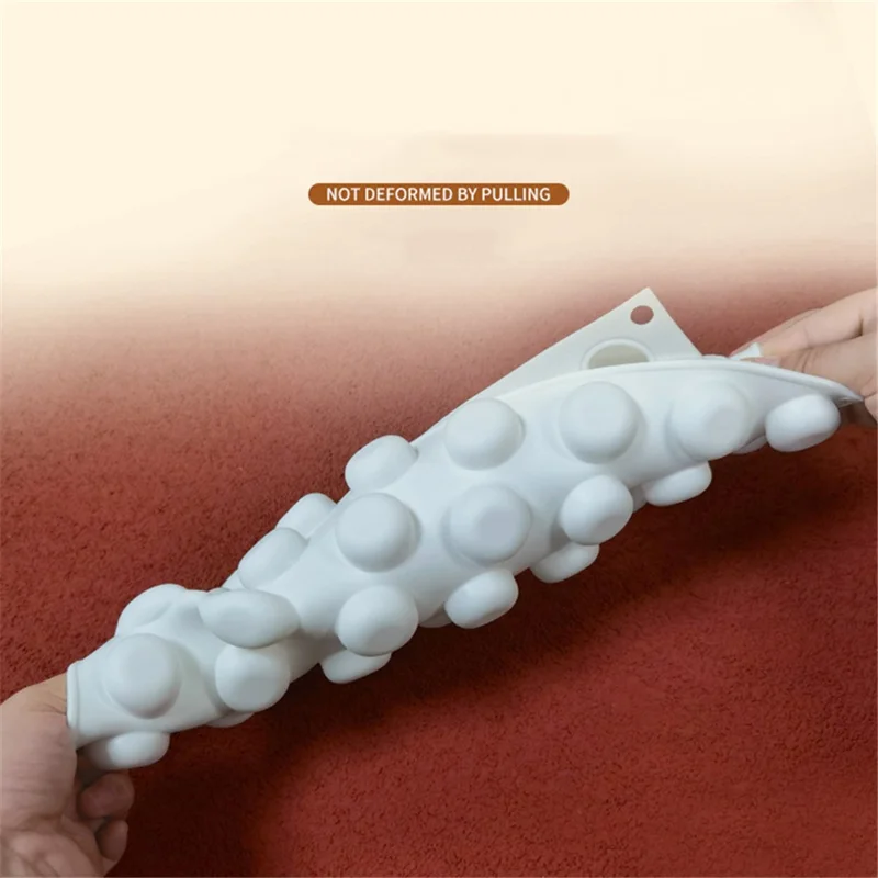 35 Grids Silicone Mold French Mousse Cake Mooncake DIY Baking Tool (BPA Free, No FDA Certificate) - Oval