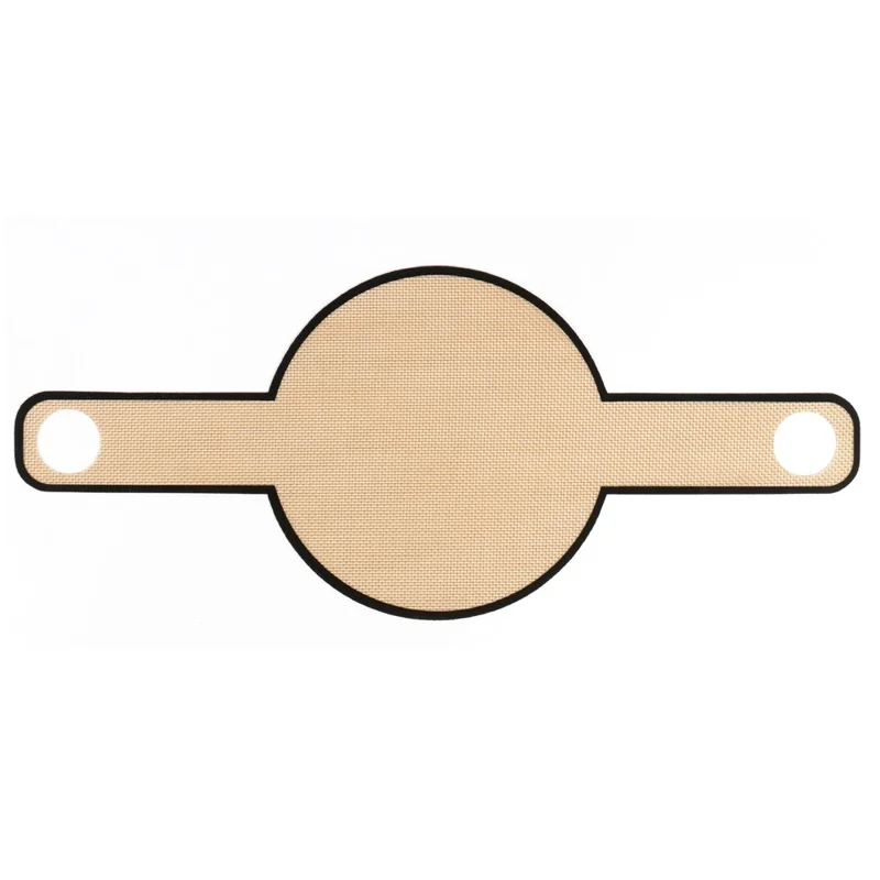 Dutch Oven Bread Baking Pad Long Handles Sling Non-stick Dough Transfer Pad (BPA Free, No FDA) - Brown