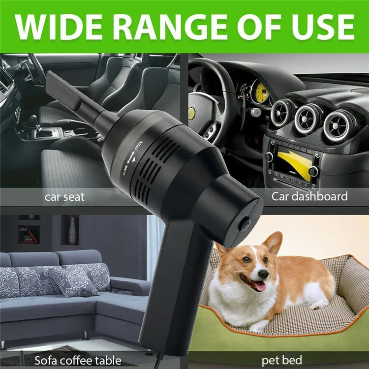 Aspirapolvere portatile USB cablato HK6019A Super Mini per auto/casa/casa degli animali domestici/pulizia della tastiera