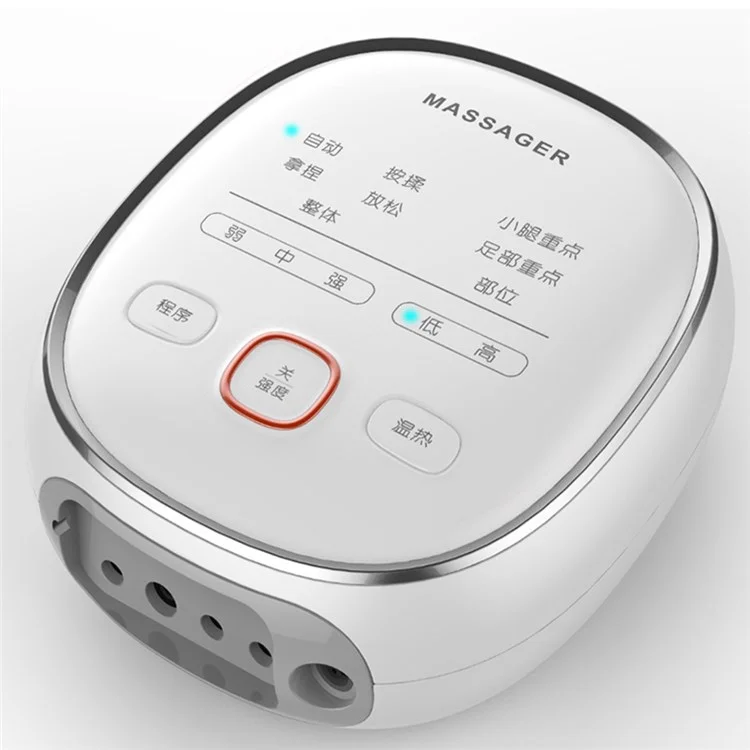 FUTURE ST-501B Leg Air Massager for Circulation and Muscles Relaxation Foot and Calf Massage with 3 Intensities 6 Modes Handheld Controller - UK Plug