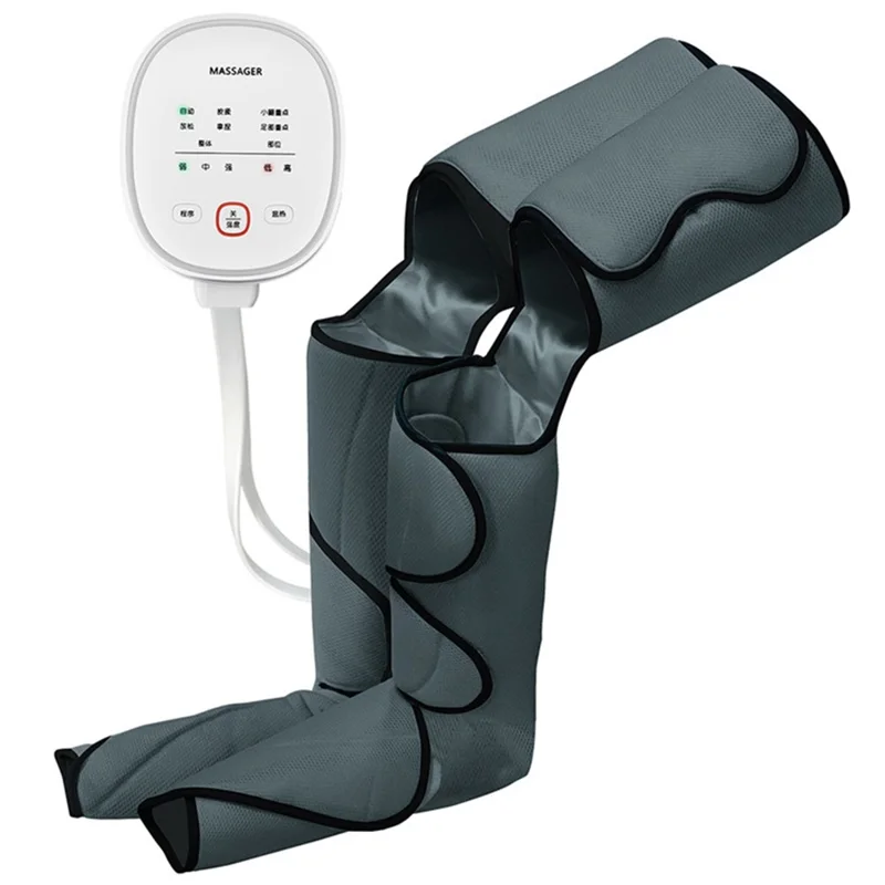 FUTURE ST-501B Leg Air Massager for Circulation and Muscles Relaxation Foot and Calf Massage with 3 Intensities 6 Modes Handheld Controller - US Plug