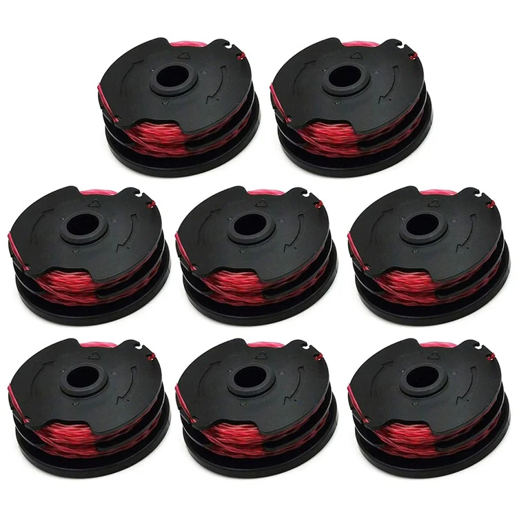 8Pcs Line Spool for Hyper Tough String Trimmer / Worx WG117 / WG118 Nylon Rope Wire Reels, HT18-401-004-01
