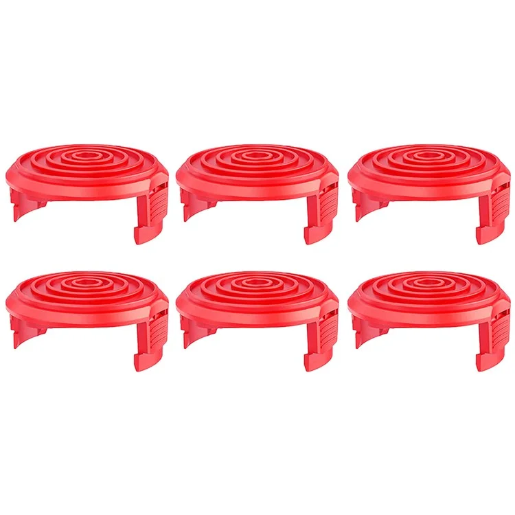 6 unidades para Hyper Tough Lawn Mower Replacement Line Spool Caps, TLH-01-1