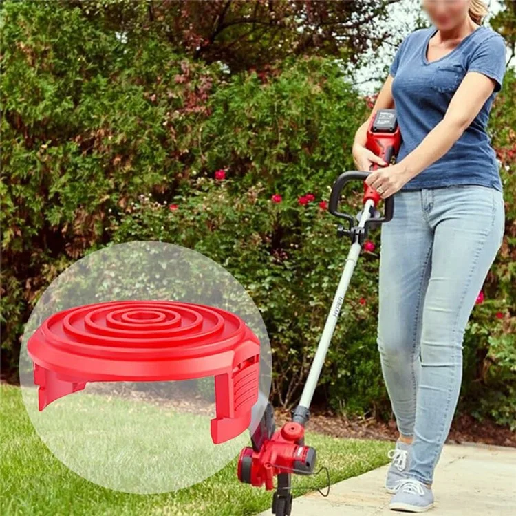 6 unidades para Hyper Tough Lawn Mower Replacement Line Spool Caps, TLH-01-1