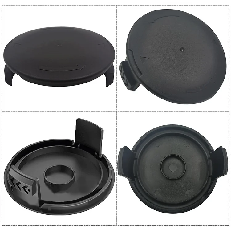2 peças para Homelite, substituição de bobinas, tampas, linha de aparador de grama, bobina ABS tampa, AC41HCA