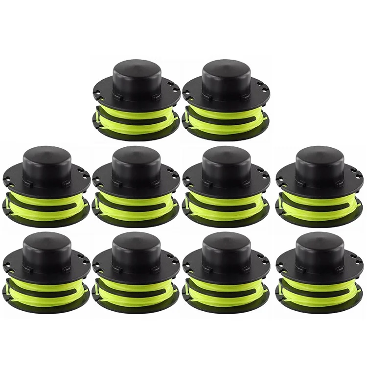 10Pcs for Ryobi RLT3025F / RLT3025S / RLT3525S Line Spools Lawn Mower Nylon Rope Spool, RAC119