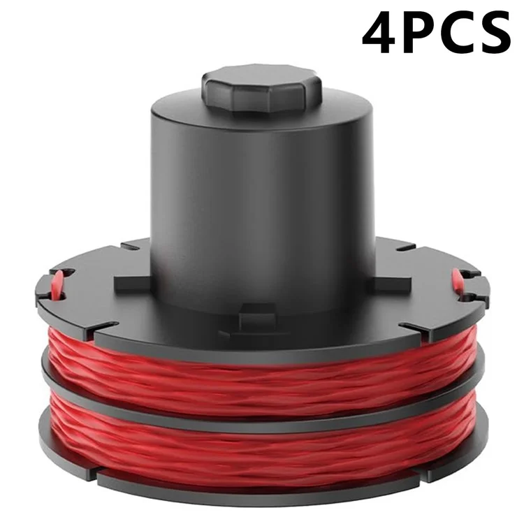 4Pcs para AL-KO GTE 350 / GTE 450 / GTE 550 Cortador de Grama Substituição Linha Carretel, 112966