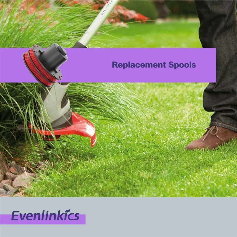 6 قطع بكرات استبدال لمقصات الحشائش AL-KO، بكرات سلك نايلون 112966