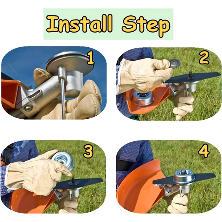 Para Stihl FS120 / FS130 Recortadora de Maleza Metal Llave Collar Tuerca Plato Portador Arandela de Empuje Juego de Accesorios