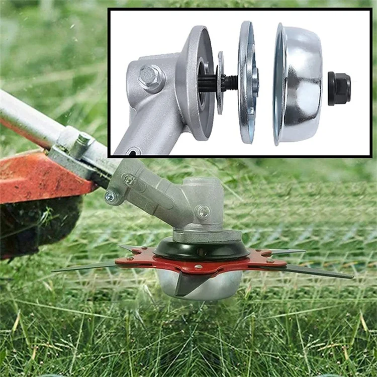 Para Stihl FS120 / FS130 Recortadora de Maleza Metal Llave Collar Tuerca Plato Portador Arandela de Empuje Juego de Accesorios