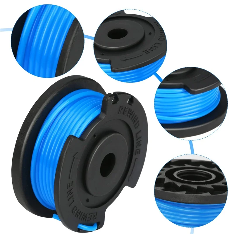 4Pcs For Toro 51484 51486 51487 20V / 24V Lawn Mower Replacement Line Spool, 88524