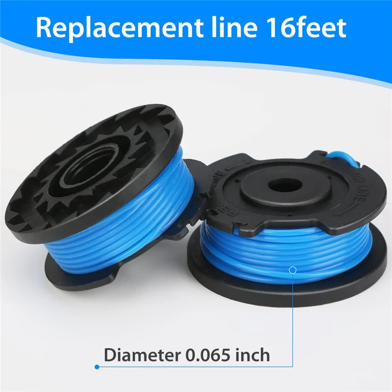 4Pcs For Toro 51484 51486 51487 20V / 24V Lawn Mower Replacement Line Spool, 88524
