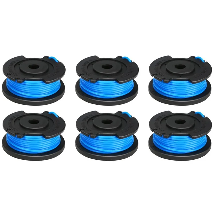 6Pcs Spools for Toro 51484 51486 51487 20V / 24V Grass Trimmer Nylon Rope Spools, 88524