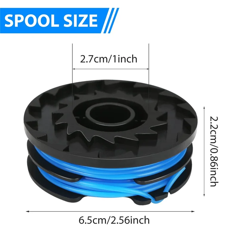 8Pcs Wire Reel for Toro 51480 48V Lawn Mower Replacement Line Spools, 88512