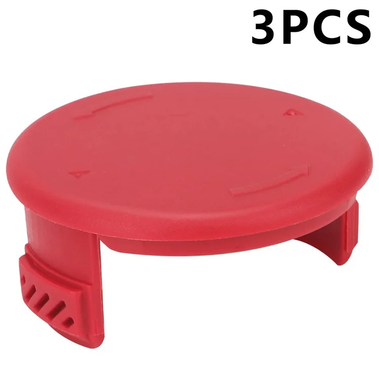 3Peças Tampas de Carretel para Substituto da Cortadora de Grama Toro, Tampa da Bobina ABS, 125-8252