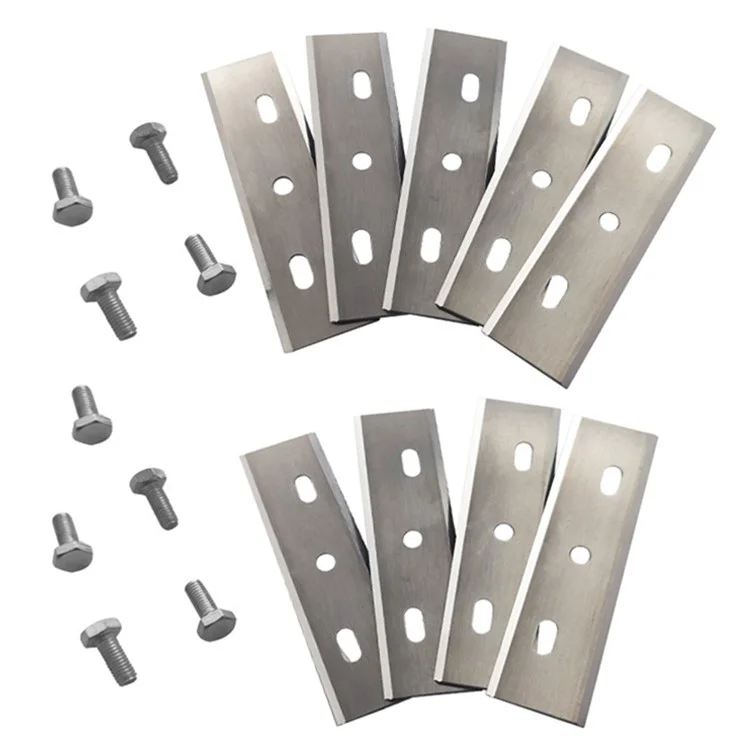 9 Stück für AL-KO Robolinho 500 / 700 / 1150 / 1200 / 2000 Rasenmäher-Klingen, Edelstahlschneidstück