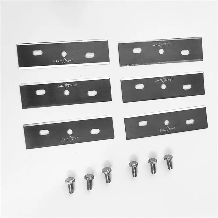 9 Stück für AL-KO Robolinho 500 / 700 / 1150 / 1200 / 2000 Rasenmäher-Klingen, Edelstahlschneidstück