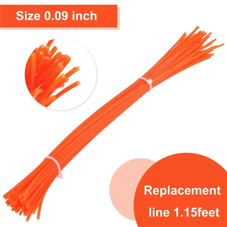 40 штук для Worx WG430 Электрический садовый измельчитель, сменные лески, WA0050