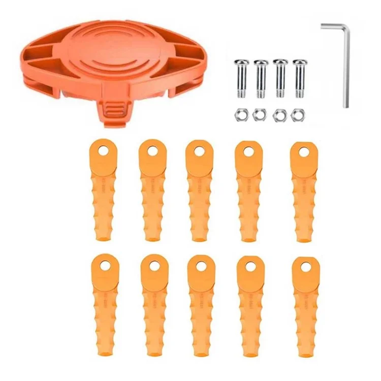 Für Black & Decker Garten Rasenmäher Ersatz-Trimmer-Kopf mit 10 Klingen