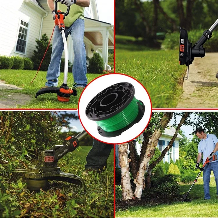 10Pcs Spool for Black & Decker GH3000 / GH3000R / LST540 / LST540B Lawn Mower Part, SF-080-BKP