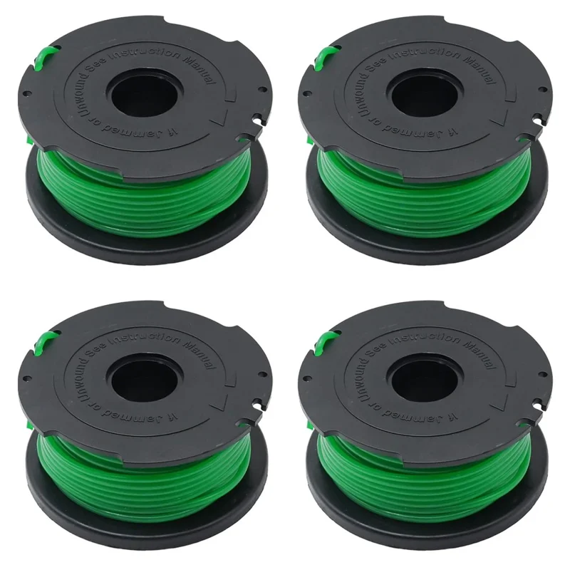 4Peças Bobina para Black & Decker GH3000 / GH3000R / LST540 / LST540B Cortador de Grama, SF-080-BKP