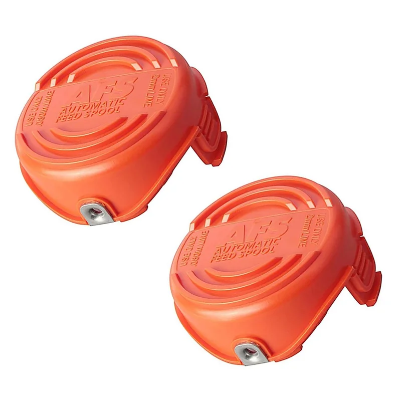 2Pcs Spool Cap for Black & Decker GH3000 / GH3000R / LST540 / LST540B Lawn Mower Spare Part, 90583594