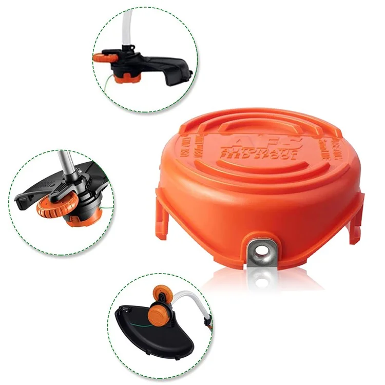 2Pcs Spool Cap for Black & Decker GH3000 / GH3000R / LST540 / LST540B Lawn Mower Spare Part, 90583594