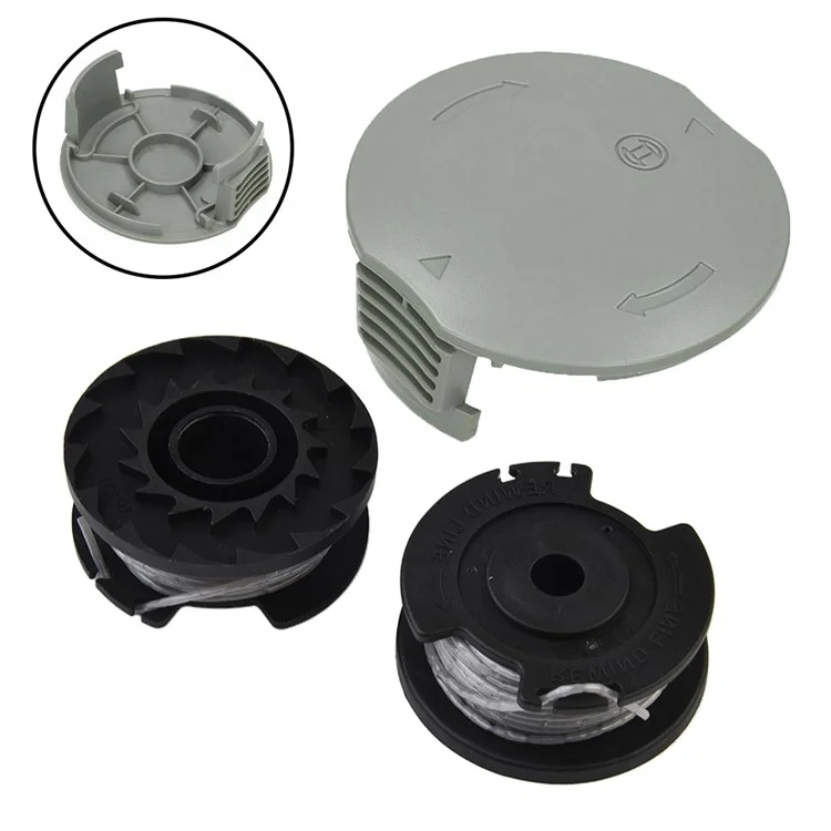 Conjunto de Bobina e Tampa do Cortador de Grama da Bosch Easy GrassCut18-230