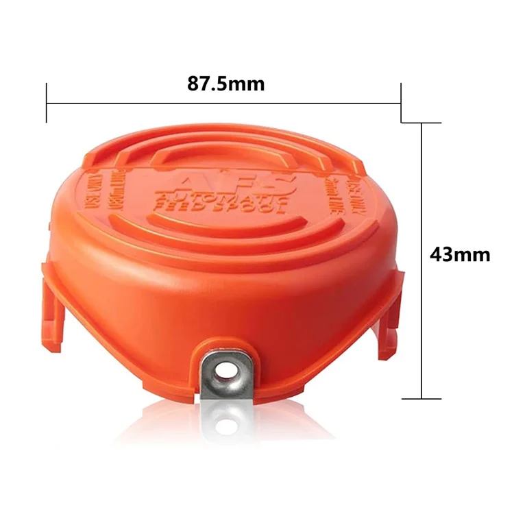 1Pc Spool Cap for Black & Decker GH3000 / GH3000R / LST540 / LST540B Lawn Mower Spare Part, 90583594