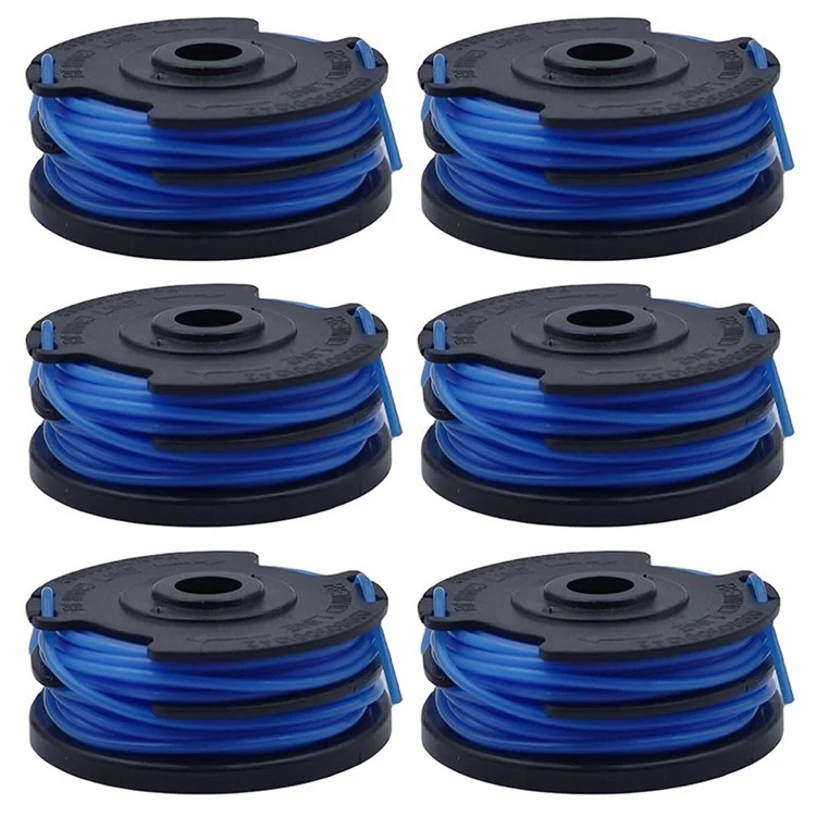 6Stück TLG-03 Nylonseil-Spule für Kobalt KST 120X / 120X-06 Rasenmäher-Ersatzteil