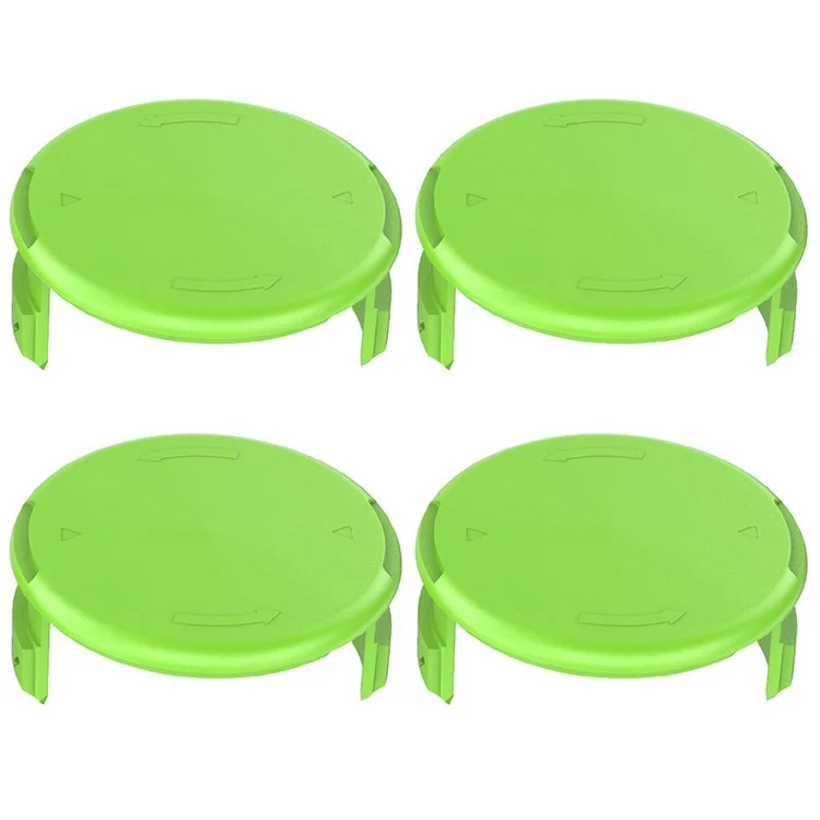 4Pcs Plástico Spool Cap para Greenworks 21272 / 21212 Cortador de Grama Peça de Reposição, 3410468
