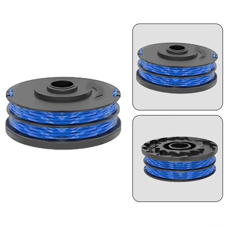 4Pcs RAC123 Lâmina de Linha de Cortador de Grama para Ryobi RLT6030 / RLT5127 / RLT5027 / RLT4125 / RLT4027 Substituto de Peça de Aparador de Grama, 5132002671