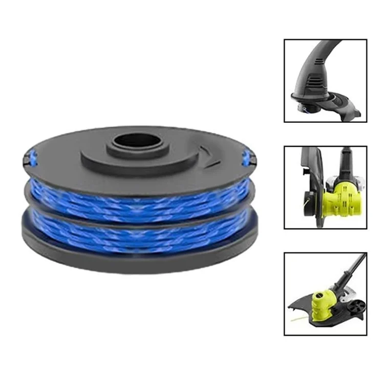 4Pcs RAC123 Lâmina de Linha de Cortador de Grama para Ryobi RLT6030 / RLT5127 / RLT5027 / RLT4125 / RLT4027 Substituto de Peça de Aparador de Grama, 5132002671