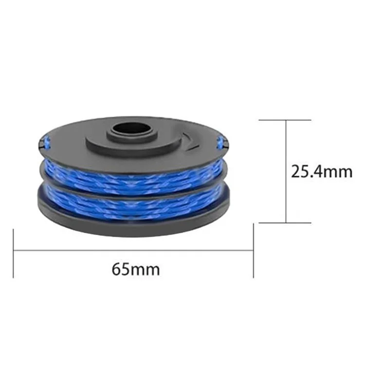 4Pcs RAC123 Lâmina de Linha de Cortador de Grama para Ryobi RLT6030 / RLT5127 / RLT5027 / RLT4125 / RLT4027 Substituto de Peça de Aparador de Grama, 5132002671