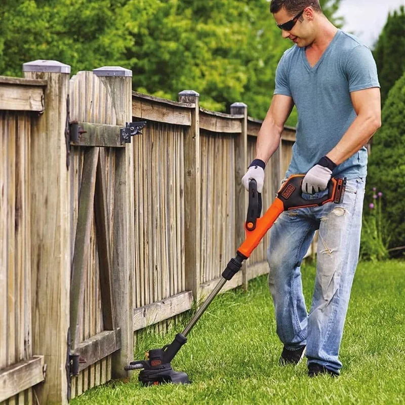 3 Replacement Spool + 1 Spool Cap for Black & Decker GH750  /  GH710  /  GH700 Lawn Mower, DF-065-BKP / RC-065-P&90517175