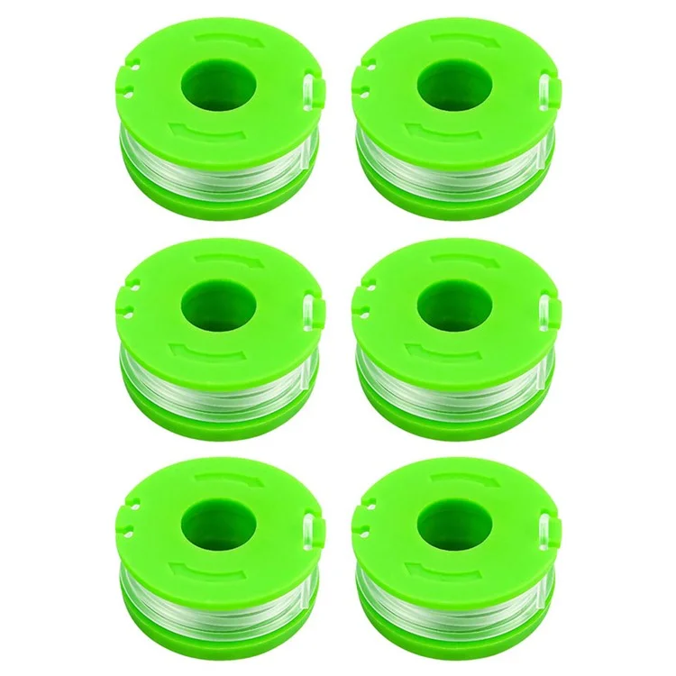 6pcs RS90121 Нейлоновая Линия Катушки Для Earthwise CST00012 / LST10012 / CST12010 Trimmer Trimmer Trimmer Pul