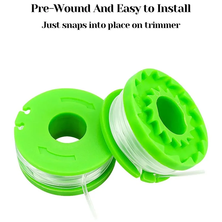 8pcs RS90121 Нейлоновая Линия Катушки Для Earthwise CST00012 / LST10012 / CST12010 Trimmer Trimmer Trimmer Pul