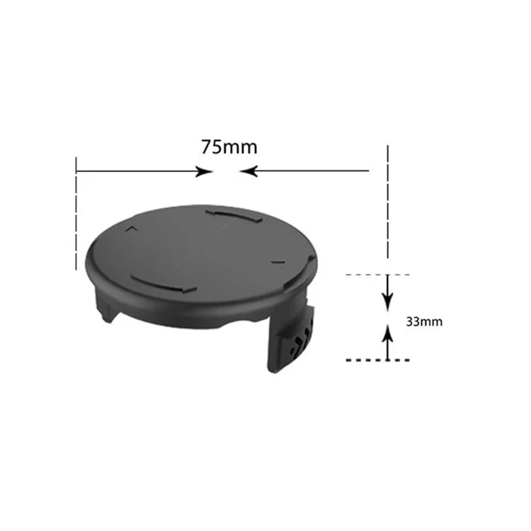 1Pc F016F04557 Para BOSCH ART 23 SL Linha de Corda Aparador Capa da Bobina Cortador de Grama ABS Capa da Bobina