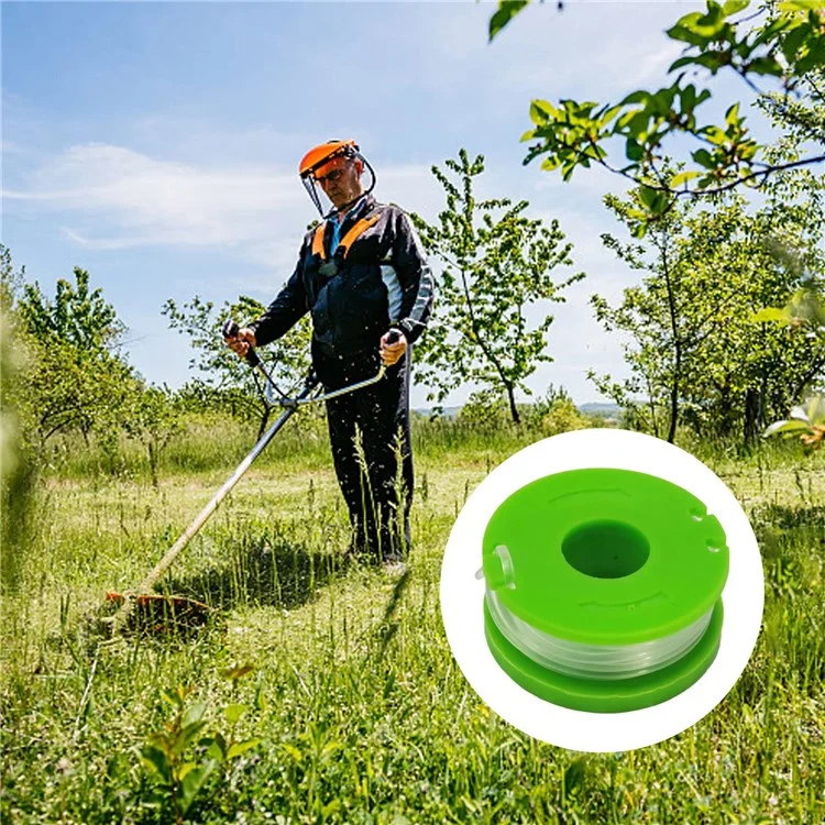 3PCS RS90121 Nylon Line Spools for Earthwise CST00012 / LST10012 / CST12010 Lawn Trimmer Wire Reels