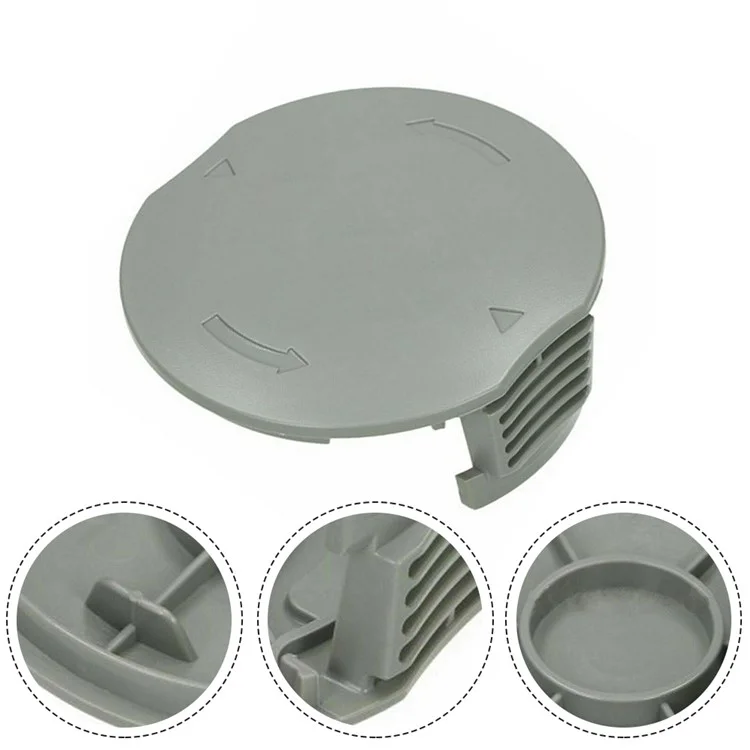 1Pc F016F05320 Pour BOSCH Easy GrassCut18-230 Débroussailleuse Couvercle de bobine ABS Couvercle de ligne de débroussailleuse