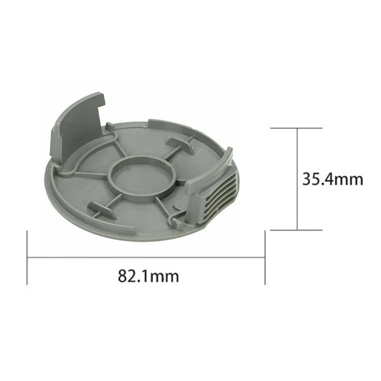 1Pc F016F05320 Pour BOSCH Easy GrassCut18-230 Débroussailleuse Couvercle de bobine ABS Couvercle de ligne de débroussailleuse