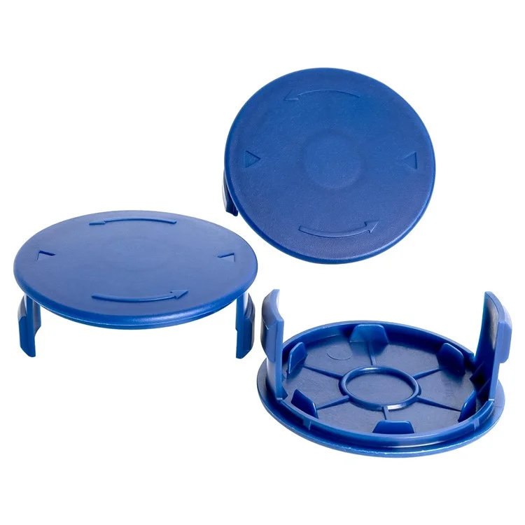3PCS Plastic Spool Cap for Kobalt KST 120X-06 / 120X 40V Lawn Mower Replacement Part, TLK-01-1