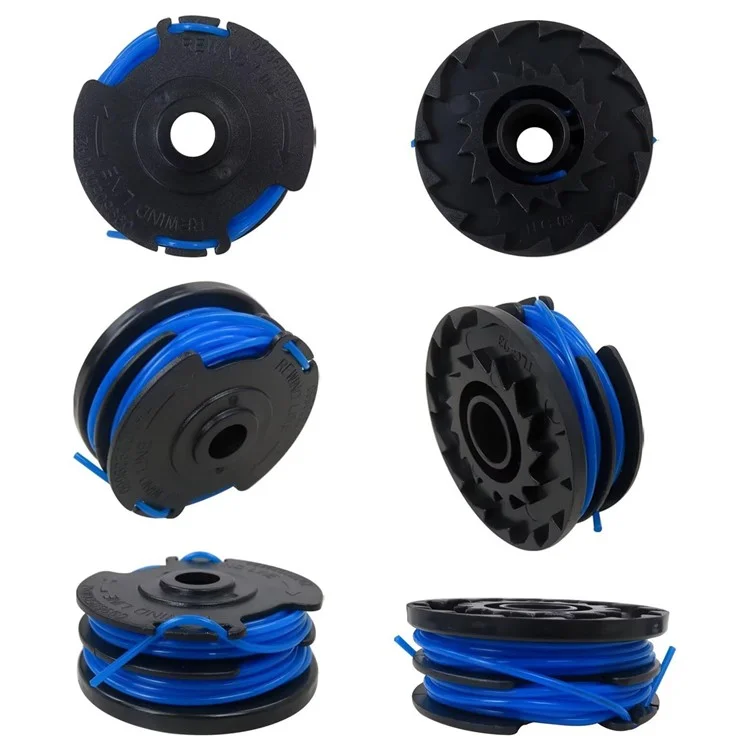 3PCS TLG-03 TLK-01 Nylon Fio Scols Para Kobalt KST 120X-06 / 120X 40V Corte de Cortador de Grama
