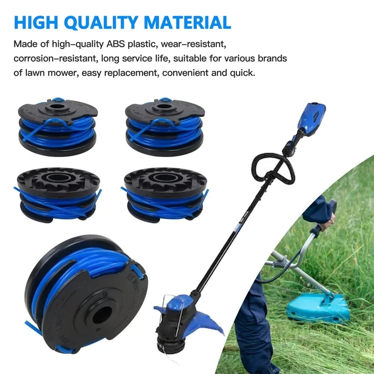 3PCS TLG-03 TLK-01 Nylon Fio Scols Para Kobalt KST 120X-06 / 120X 40V Corte de Cortador de Grama