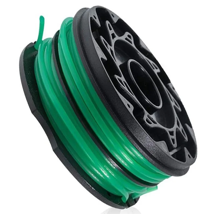 For Black & Decker Lawn Mower 6 DF-080-BKP Nylon Wire Spools + 1 RS0011 Spool Cap