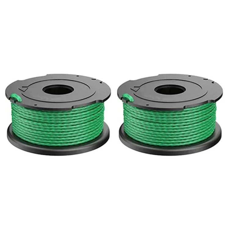 2pcs A6486 Spool ABS Para Preto & Decker Grama Cortador de Nylon de Nylon Aparar Cabeça