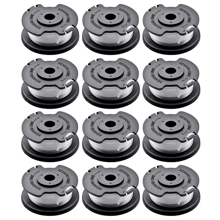 12pcs Tle-03 Bobine Pour Einhell GE-CT 18 / 28 Li TC-Solo / Li-Solo Lawn Mower Nylon Triming Wire Bobs