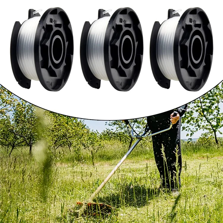 2pcs TLE-03 Spool Para Einhell GE-CT 18 / 28 Li Tc-solo / Rolo de Arame de Cortina de Cortador de Grama Li-solo