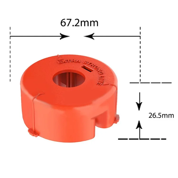 2pcs Cap Spool Para Bosch Art 3000 Combitrim / 2300 Combitrim / 30 Combitrim Lawn Mower Substacting Part, F016L71115