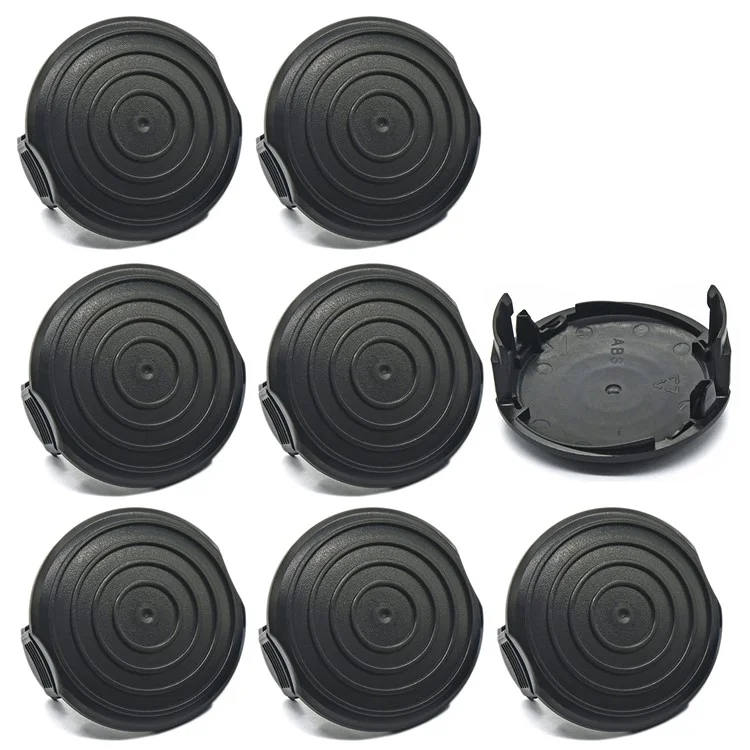 TLW-05 8Pcs Replacement Spool Cap for Harbor Freight Bauer 20115E-B Bauer Corded BAUER 5.5Amp 15 in Electric String Trimmer